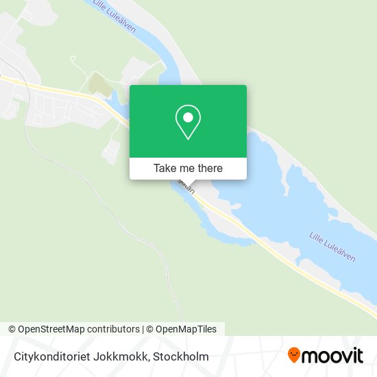 Citykonditoriet Jokkmokk map