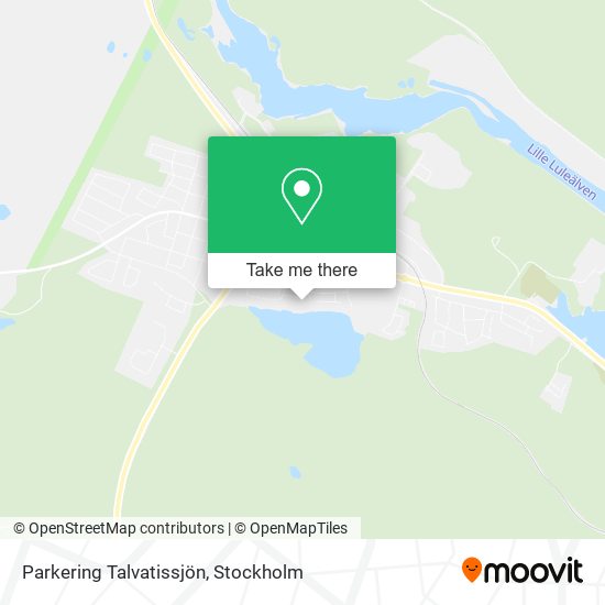 Parkering Talvatissjön map