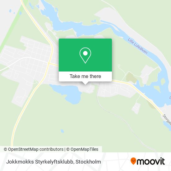 Jokkmokks Styrkelyftsklubb map