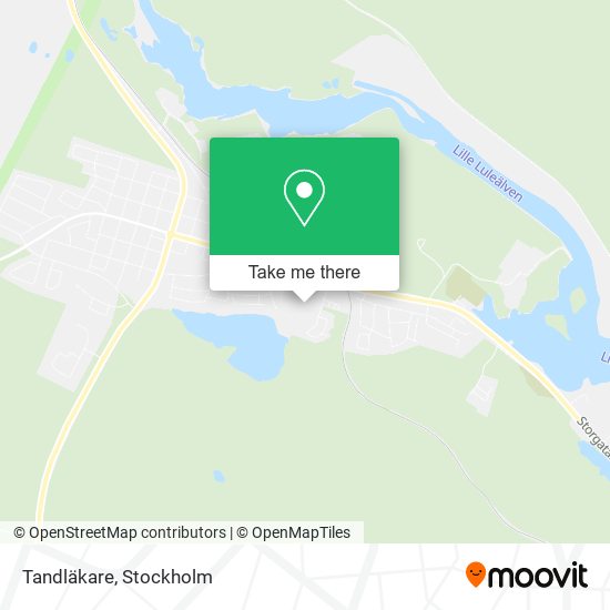 Tandläkare map