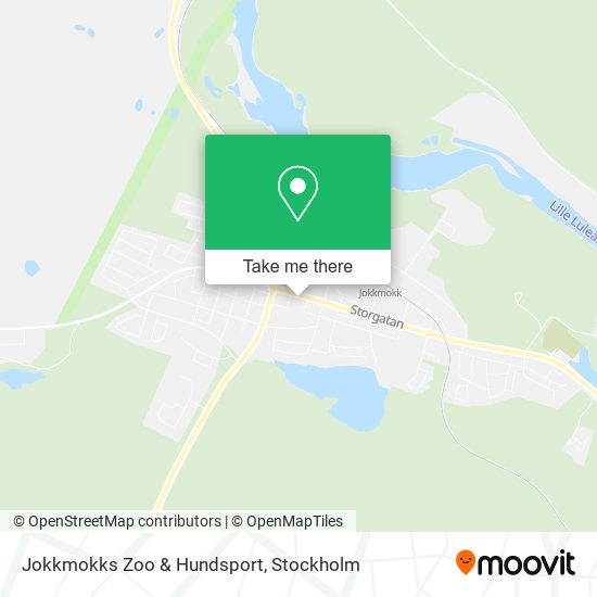 Jokkmokks Zoo & Hundsport map