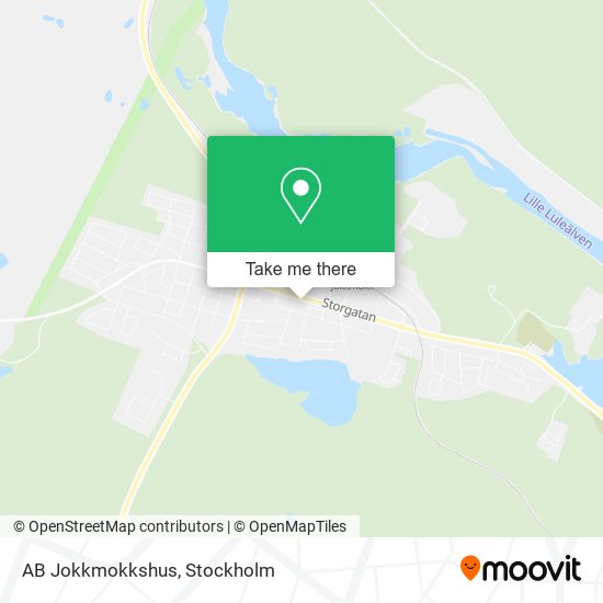 AB Jokkmokkshus map