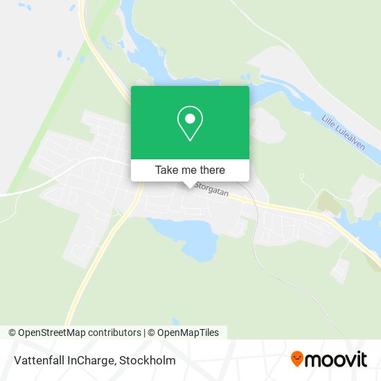 Vattenfall InCharge map