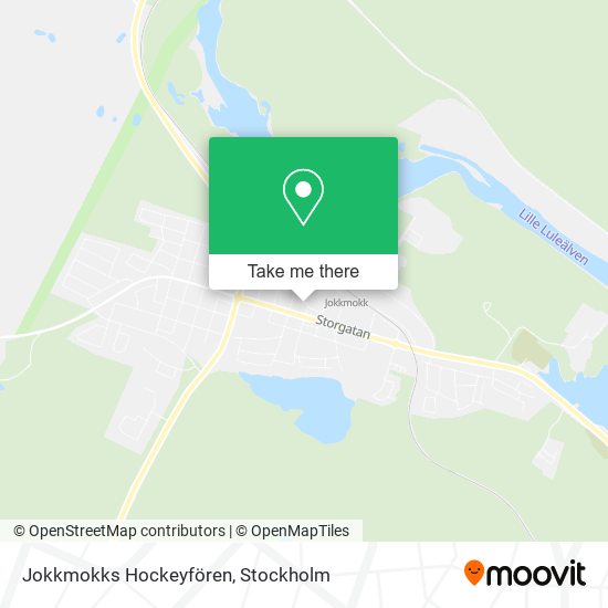 Jokkmokks Hockeyfören map