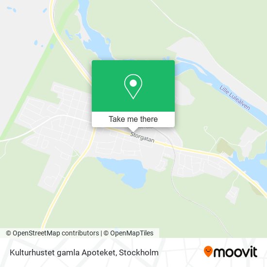 Kulturhustet gamla Apoteket map