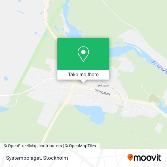 Systembolaget map