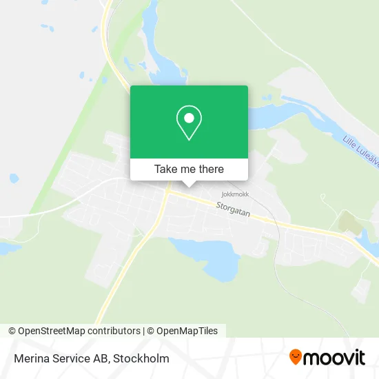 Merina Service AB map