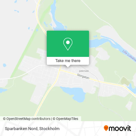 Sparbanken Nord map