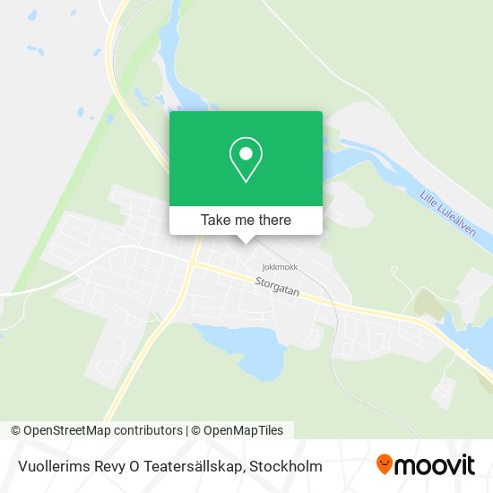 Vuollerims Revy O Teatersällskap map