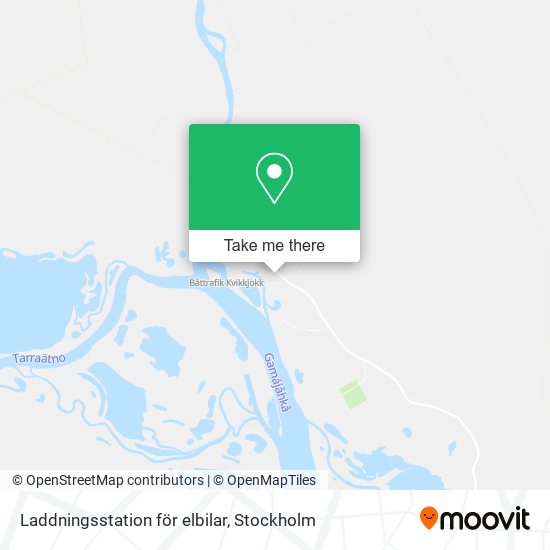 Laddningsstation för elbilar map