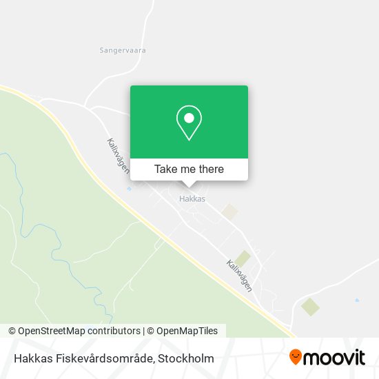 Hakkas Fiskevårdsområde map