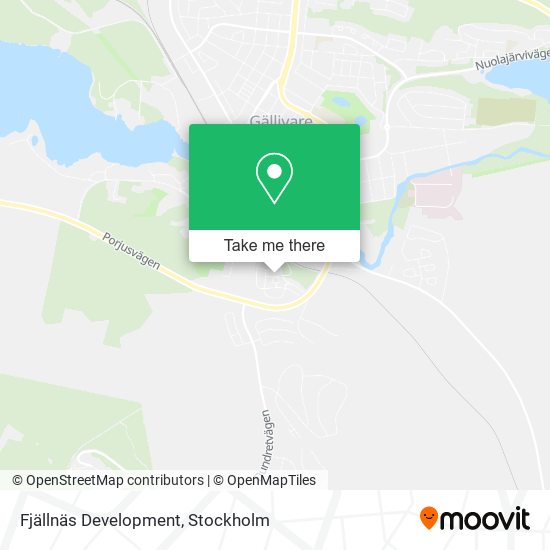Fjällnäs Development map