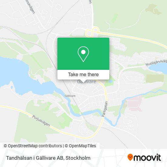 Tandhälsan i Gällivare AB map