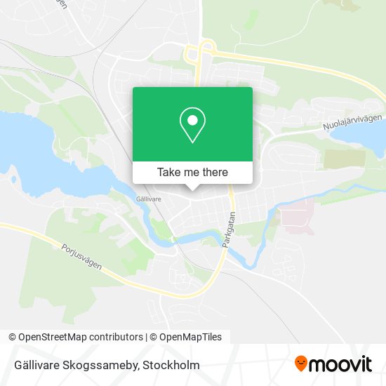 Gällivare Skogssameby map