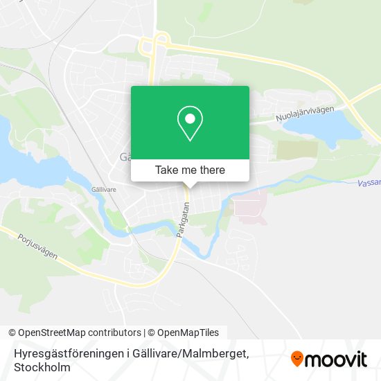 Hyresgästföreningen i Gällivare / Malmberget map
