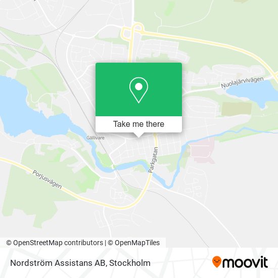 Nordström Assistans AB map