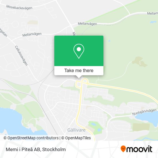 Memi i Piteå AB map