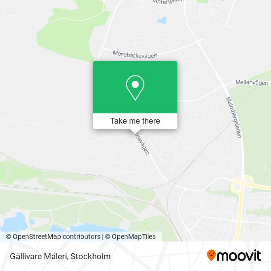 Gällivare Måleri map