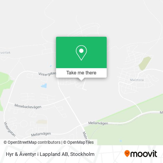 Hyr & Äventyr i Lappland AB map