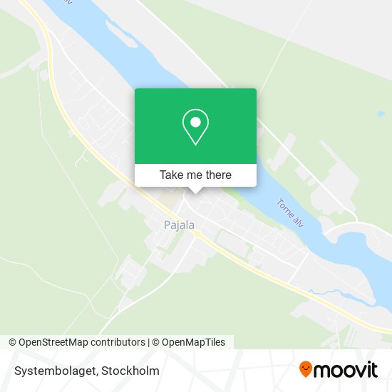 Systembolaget map