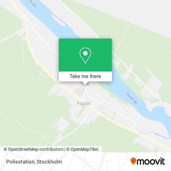 Polisstation map