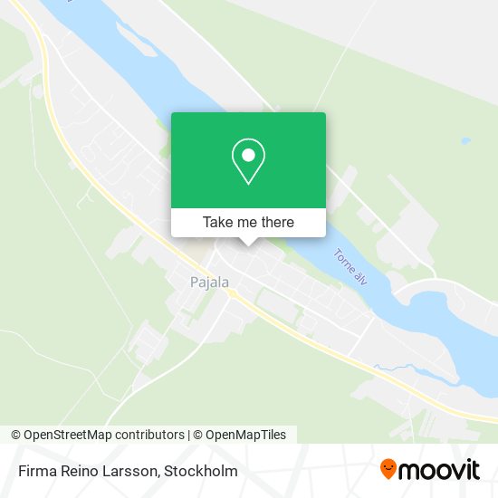 Firma Reino Larsson map