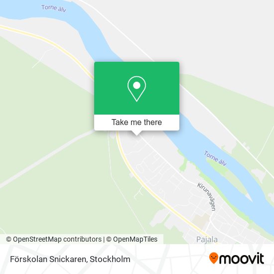 Förskolan Snickaren map