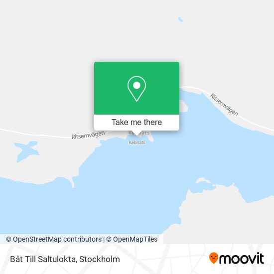 Båt Till Saltulokta map