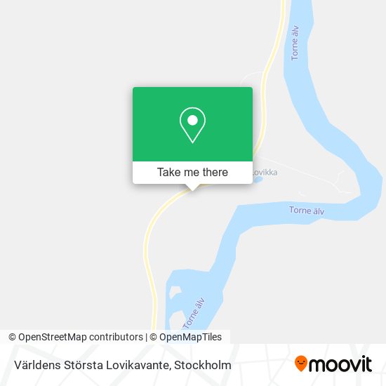 Världens Största Lovikavante map