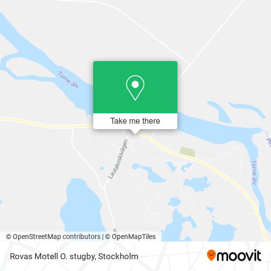 Rovas Motell O. stugby map