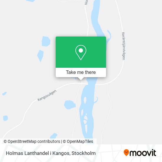 Holmas Lanthandel i Kangos map