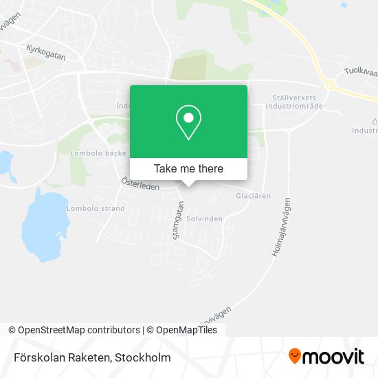 Förskolan Raketen map