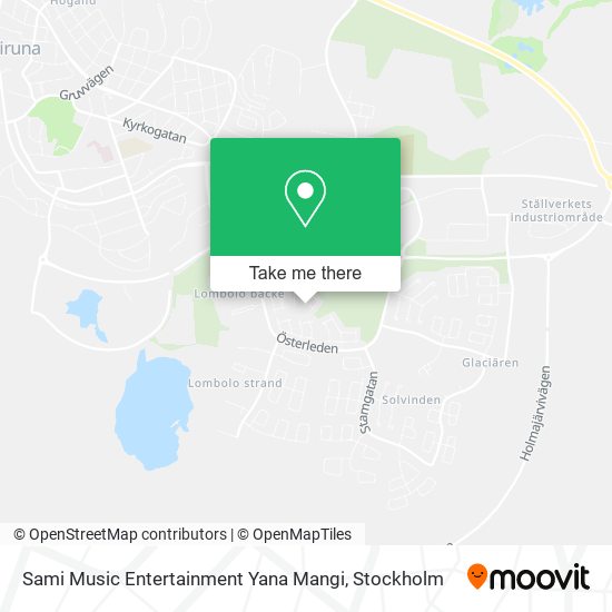 Sami Music Entertainment Yana Mangi map