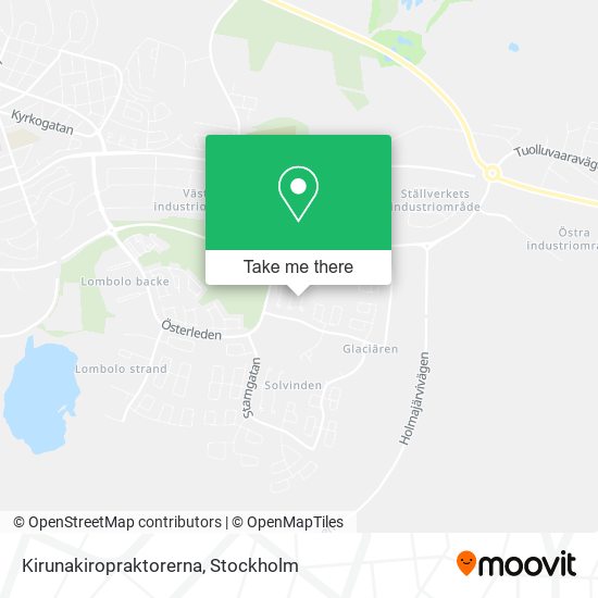 Kirunakiropraktorerna map