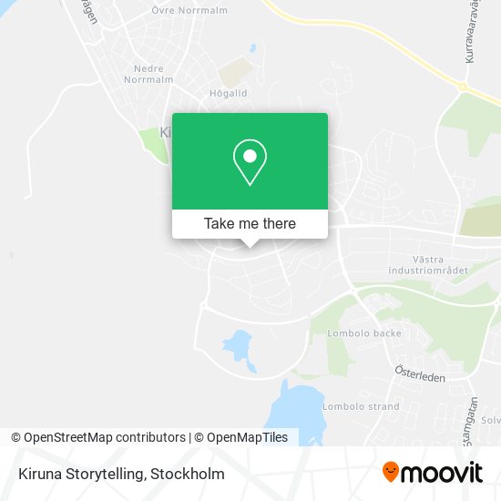 Kiruna Storytelling map