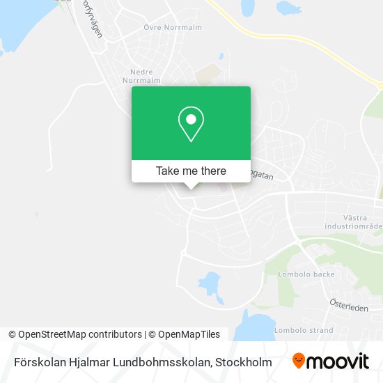 Förskolan Hjalmar Lundbohmsskolan map