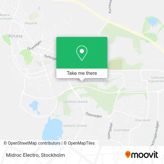 Midroc Electro map