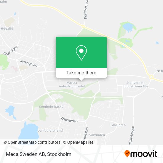 Meca Sweden AB map