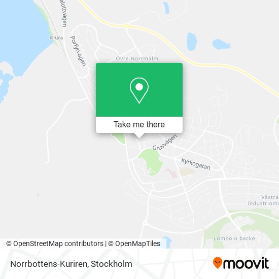 Norrbottens-Kuriren map