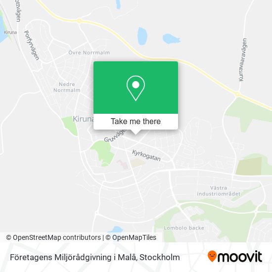 Företagens Miljörådgivning i Malå map