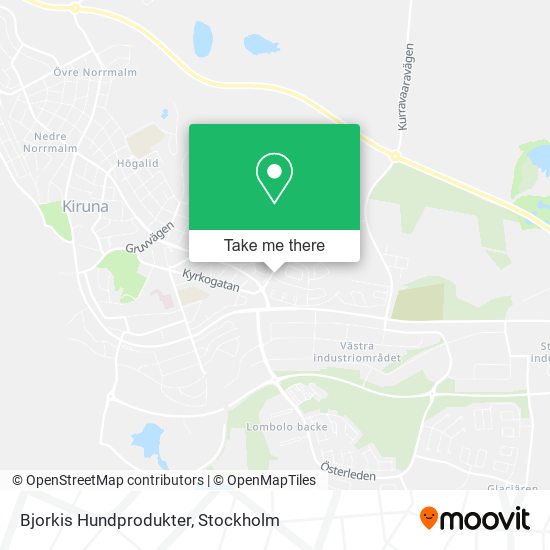 Bjorkis Hundprodukter map