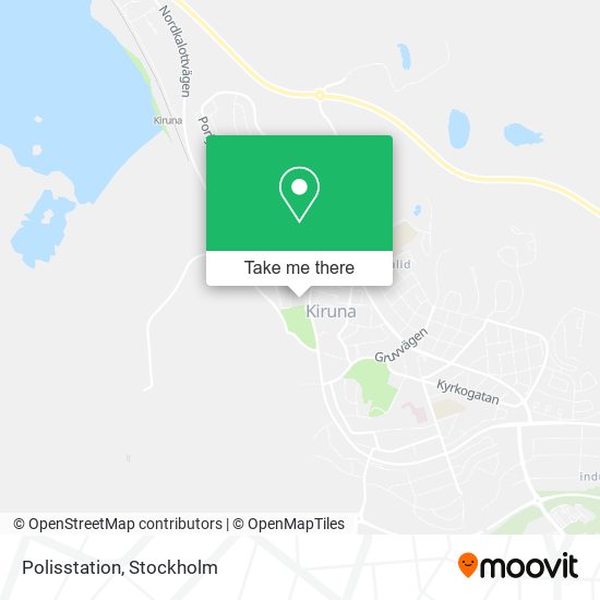 Polisstation map