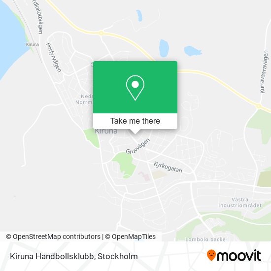 Kiruna Handbollsklubb map