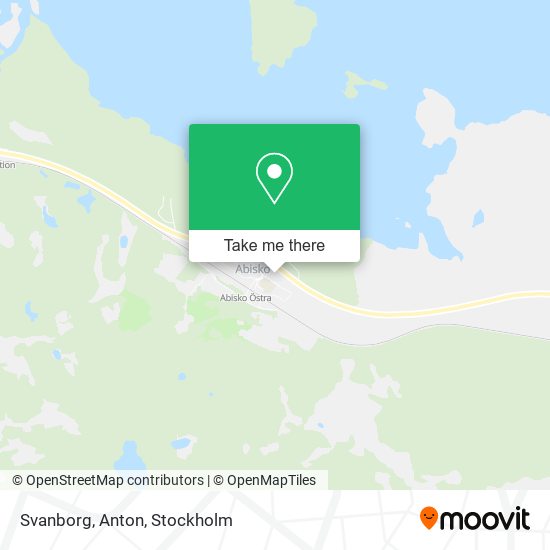 Svanborg, Anton map