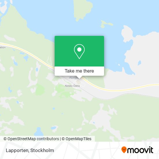 Lapporten map