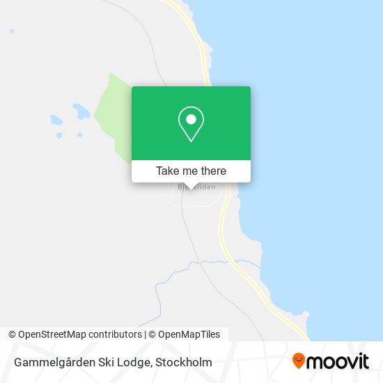 Gammelgården Ski Lodge map