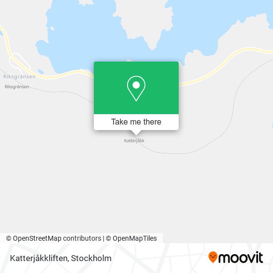 Katterjåkkliften map