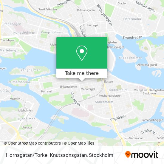 Hornsgatan / Torkel Knutssonsgatan map