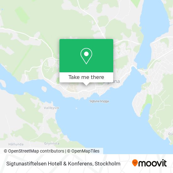 Sigtunastiftelsen Hotell & Konferens map