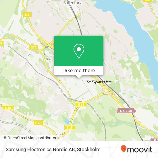 Samsung Electronics Nordic AB karta